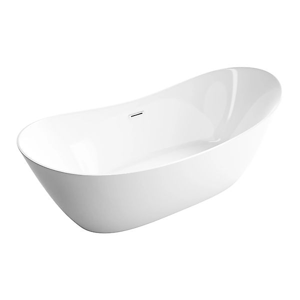 Bernstein Freistehende Badewanne SIENA 2.0 Weiß 170x80x68 cm günstig online kaufen