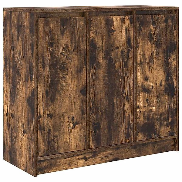 vidaXL Sideboard Räuchereiche 85x34x76 cm Holzwerkstoff 861629 günstig online kaufen