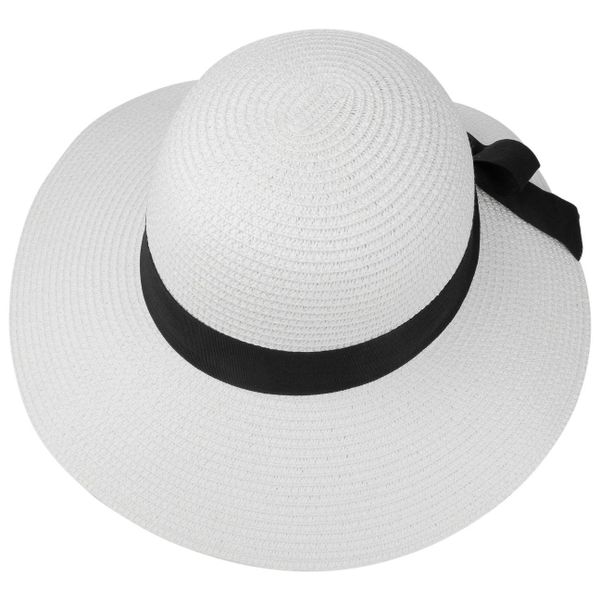 Lipodo Sonnenhut (1-St) Damenhut mit Ripsband günstig online kaufen