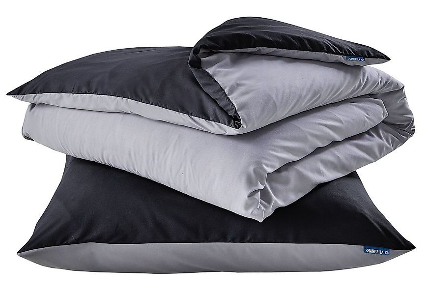 Shangrila Wendebettwäsche, Microsatin, 2 teilig, Microsatin 1 Bettbezug 1 K günstig online kaufen