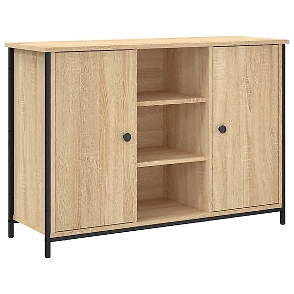 vidaXL Sideboard Sonoma-Eiche 100x35x70 cm Holzwerkstoff 835515 günstig online kaufen