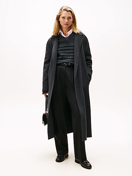 Tommy Hilfiger Wollmantel DF WOOL REG günstig online kaufen