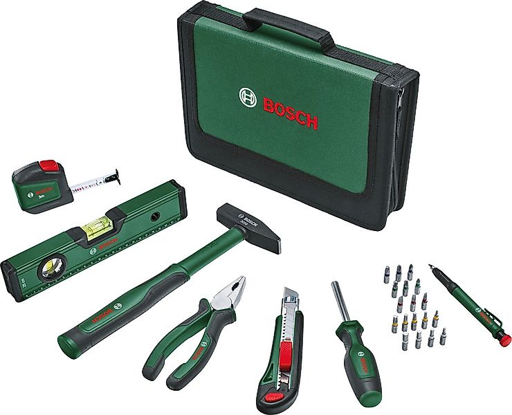 Bosch Home & Garden Werkzeugset Universal Werkzeug Set, 25-teilig günstig online kaufen