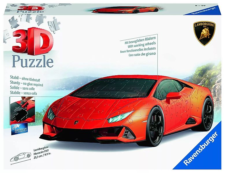 Lamborghini Huracan Evo - 3d Puzzle 108 Teile günstig online kaufen