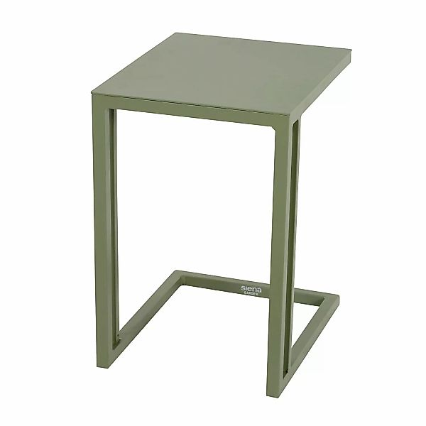 Siena Garden Gartentisch Rechteckig Olive 33,5 cm x 40 cm günstig online kaufen