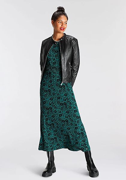 Tamaris Maxikleid aus Jersey-Material, für Casualmode und Herbstmode, femin günstig online kaufen