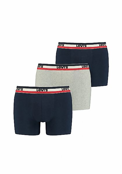 Levis Boxershorts "Boxershort MEN SPRTSWR LOGO BOXER BRIEF 3P 3er Pack" günstig online kaufen