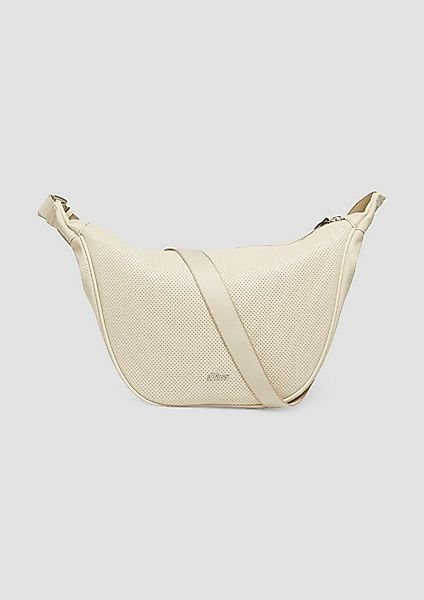 s.Oliver Umhängetasche Tasche, Schulter-Tasche mit Lochmuster und Logo-Deta günstig online kaufen