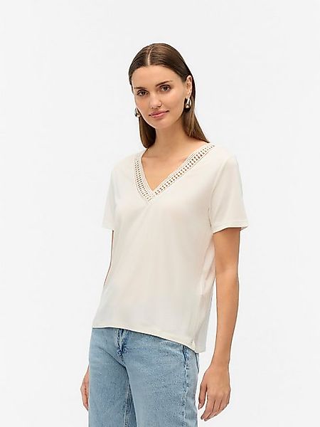 Vero Moda Kurzarmshirt VMSAVANNAH LACE 2-WAY SS TOP JRS günstig online kaufen