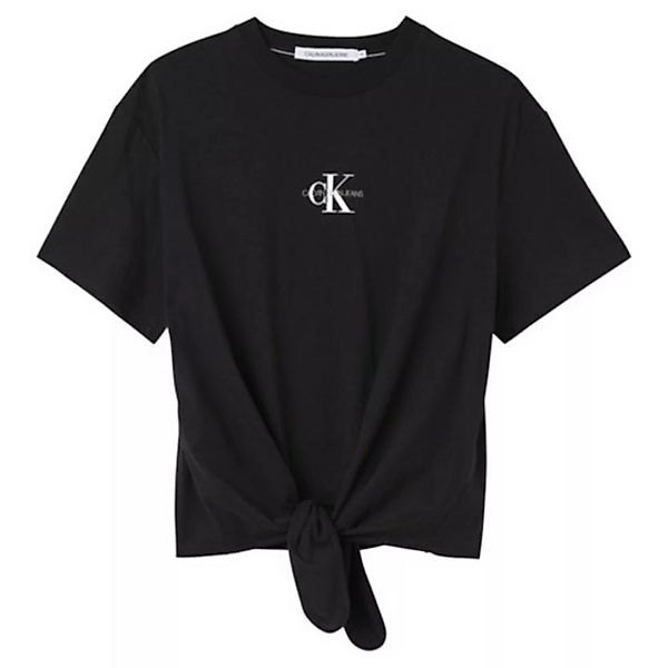 Calvin Klein Jeans Knotted Kurzärmeliges T-shirt S Ck Black günstig online kaufen