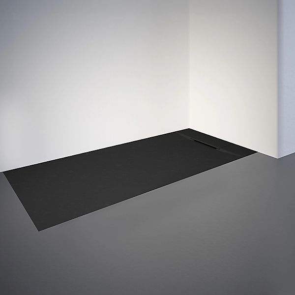 Schulte Duschwanne ExpressPlus Extraflach Rechteck 170 cm x 70 cm Anthrazit günstig online kaufen