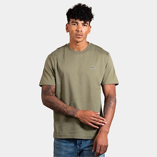 Lacoste  T-Shirt Cotton t-shirt - khaki günstig online kaufen