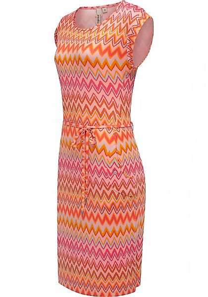 Ragwear Sommerkleid "Taggien Print", Leichtes, bequemes Midikleid mit Muste günstig online kaufen