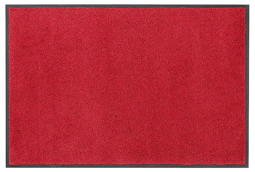 my home Fußmatte "Lavea" rechteckig 9 mm Höhe Schmutzfangmatte, Uni-Farben, günstig online kaufen