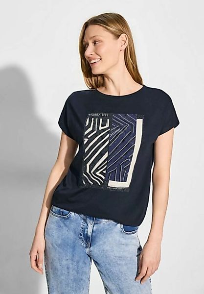 Cecil T-Shirt mit Rundhalsausschnitt günstig online kaufen