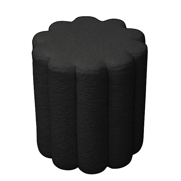 SVITA Hocker DAHLIA, Teddy-Bouclé, Polsterhocker, Sitzgelegenheit, günstig online kaufen