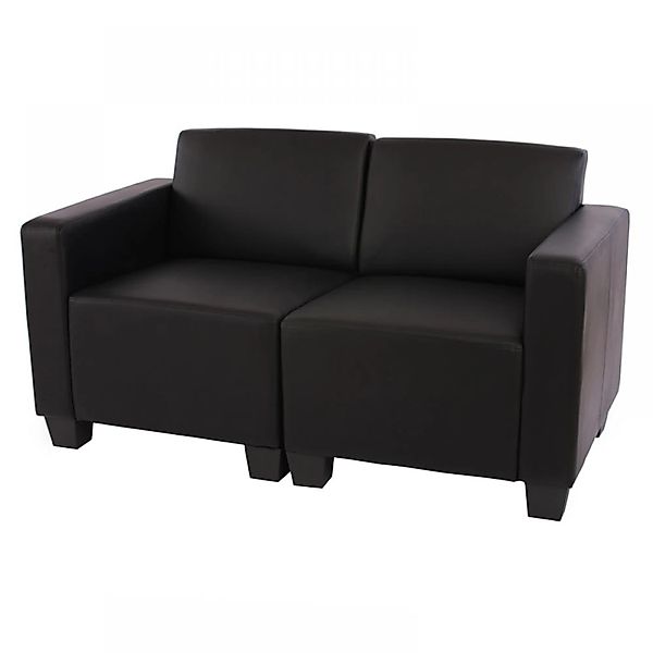 MCW 2-Sitzer Sofa Moncalieri Schwarz günstig online kaufen