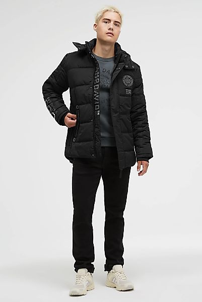 CAMP DAVID Winterjacke mit Kapuze mit Innentaschen günstig online kaufen