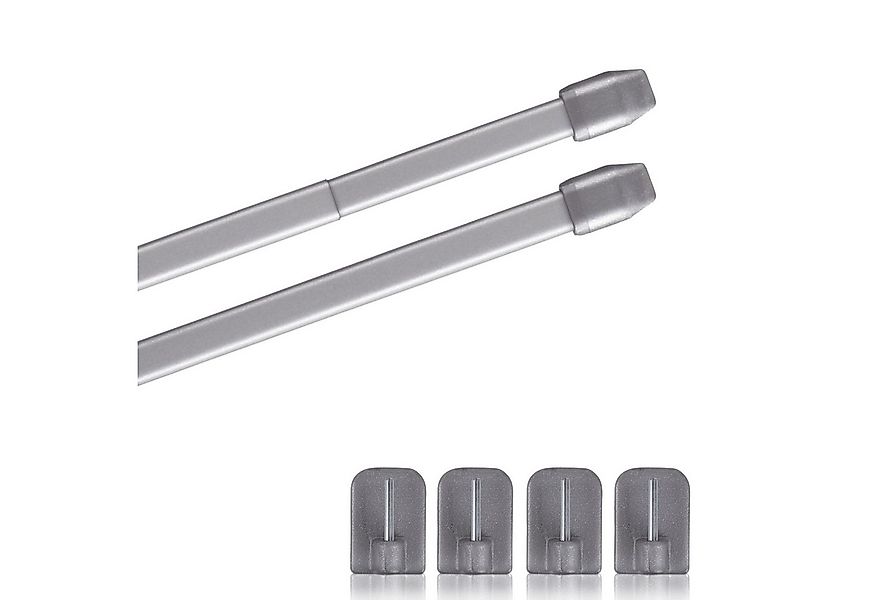 Bestlivings Vitragestange 2er-Pack, Ø 10 mm, 1-läufig, ausziehbar, mit Selb günstig online kaufen