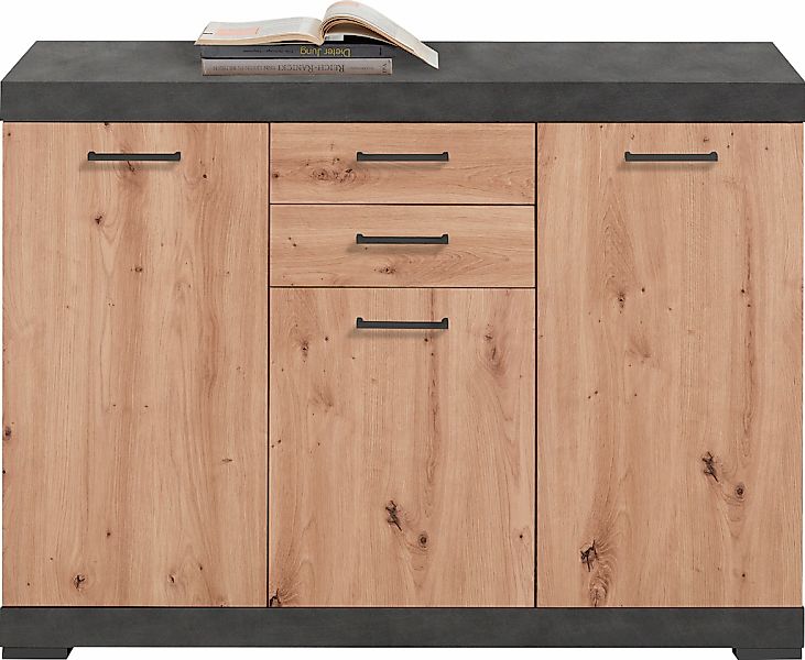 FMD Kommode "Bristol 3", Mehrzweckschrank, in verschiedenen Tiefen, Breite: günstig online kaufen