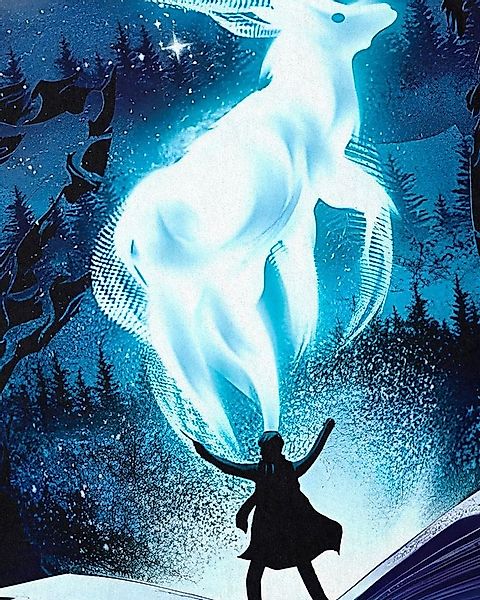 style3 T-Shirt Patronus potter harry hogwarts gryffindor ravenclaw slytheri günstig online kaufen