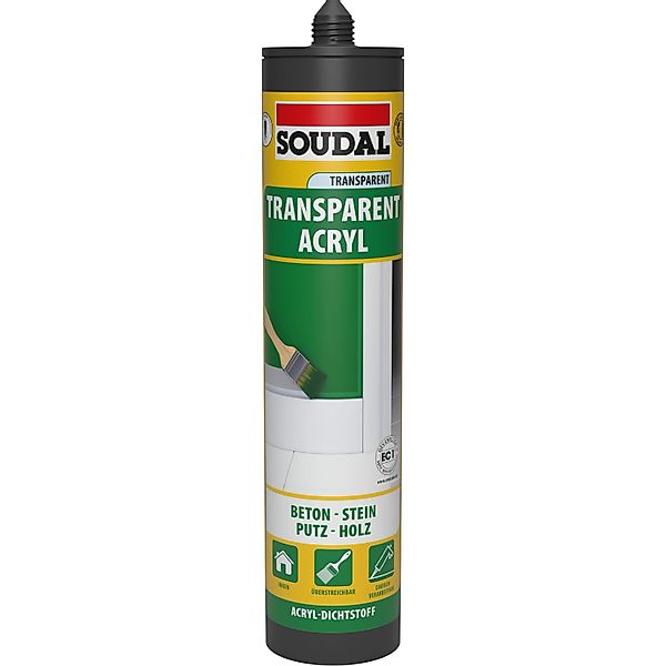 Soudal Maleracryl Transparent 300 ml günstig online kaufen