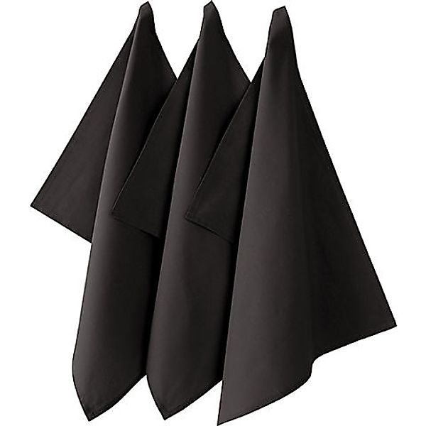 REDBEST Geschirrtuch Geschirrtuch "Seattle" 3er-Pack, Baumwolle Uni günstig online kaufen