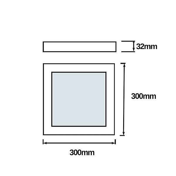 GTV LED Deckenleuchte LED Aufputz Deckenlampe günstig online kaufen