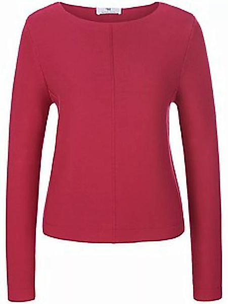 Pullover aus 100% Baumwolle Supima Peter Hahn pink günstig online kaufen