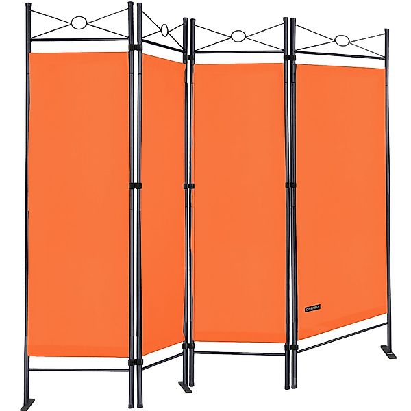 Paravent Lucca Orange 180x163cm günstig online kaufen