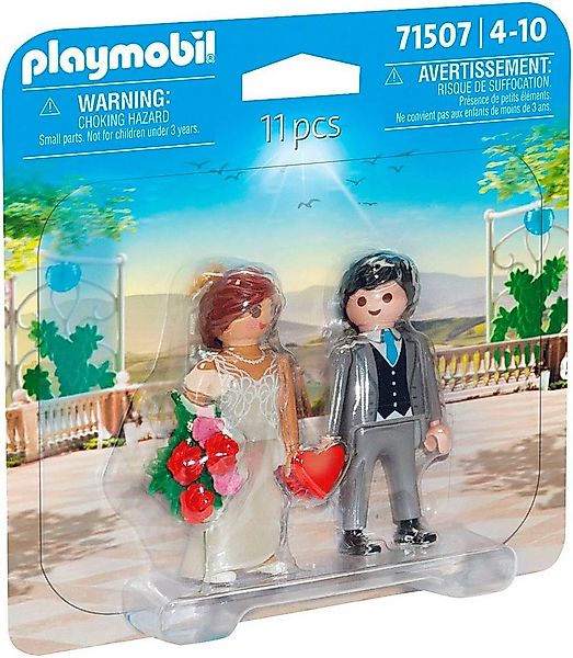 Playmobil® Hochzeitspaar (71507), Duo Pack Konstruktions-Spielset, (11 St), günstig online kaufen