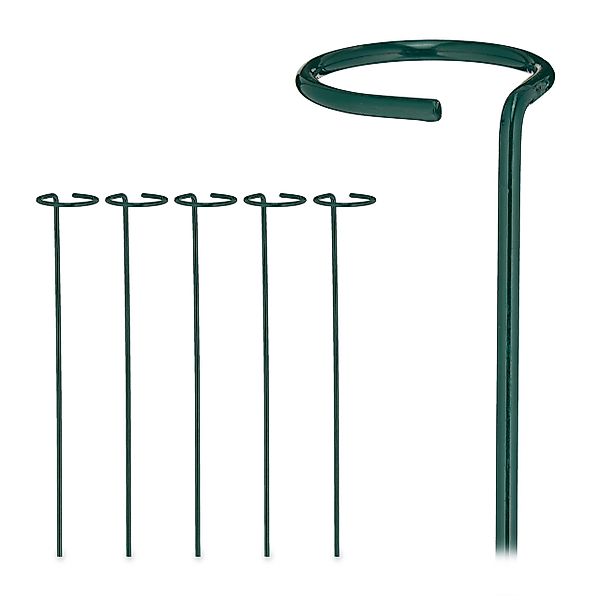 relaxdays Rankhilfe 6er Set Pflanzstäbe aus günstig online kaufen