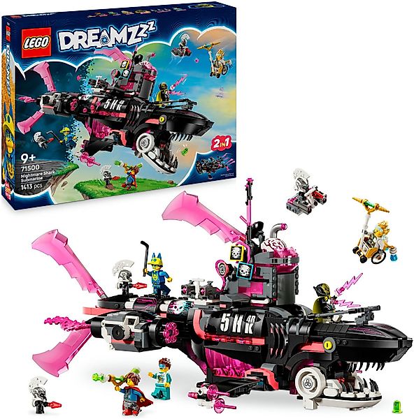 LEGO® Albtraumhai-U-Boot (71500), LEGO DREAMZzz Konstruktionsspielsteine, günstig online kaufen
