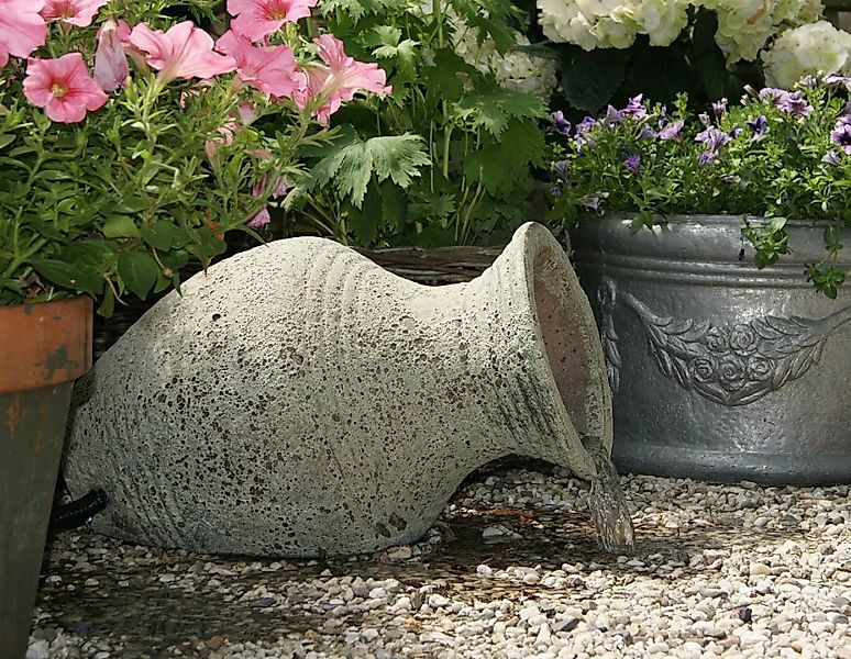 Ubbink AcquaArte Larissa Amphore Antik-Look Gartenbrunnen Set Springbrunnen günstig online kaufen