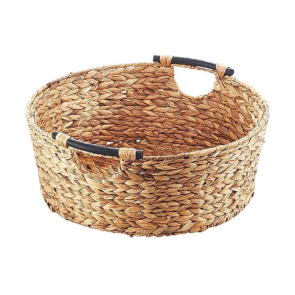 Kobolo Aufbewahrungskorb Regalkorb Korb aus Wasserhyazinthe günstig online kaufen