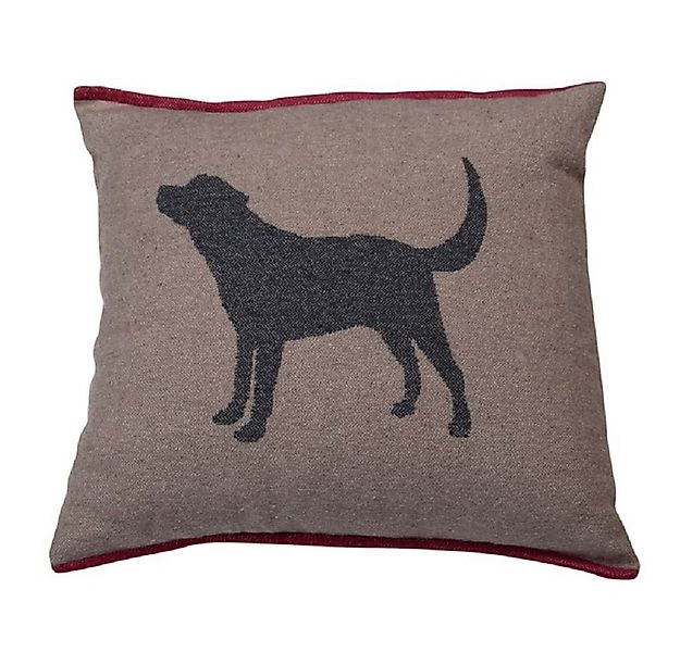 DAVID FUSSENEGGER Kissenhülle Nova 'Labrador' 50 x 50 cm Rauch - Beige günstig online kaufen