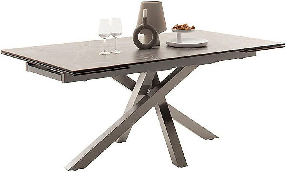 MCA furniture Esstisch "ALMIROS Auszugstisch 180-260 cm marmoriert" Einzels günstig online kaufen