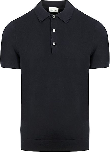 Profuomo Poloshirt Luxury Knitted Navy - Größe XL günstig online kaufen