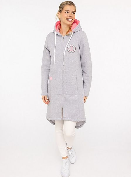 Zwillingsherz Jerseymantel "Anker & Strandglück" mit Ankermotiv gestickt, T günstig online kaufen