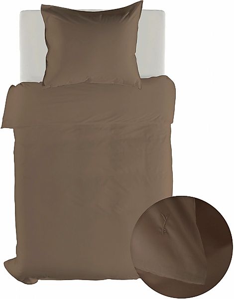 YELLOW Bettwäsche "Suite-Mumbai" 2 Stk. tlg. Uni Design, 100% Baumwolle ab günstig online kaufen