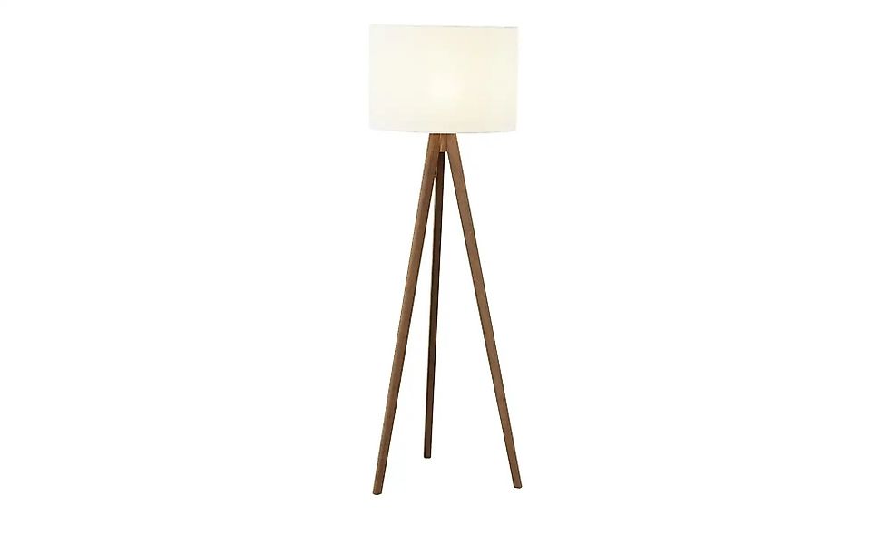 Dreibein-Stehleuchte   ¦ holzfarben ¦ Maße (cm): H: 145  Ø: 50 Lampen & Leu günstig online kaufen