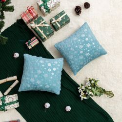 BTTO Kissenbezüge Kissenbezüge weihnachten 45x45cm,Schneeflocke/Baum Kissen günstig online kaufen