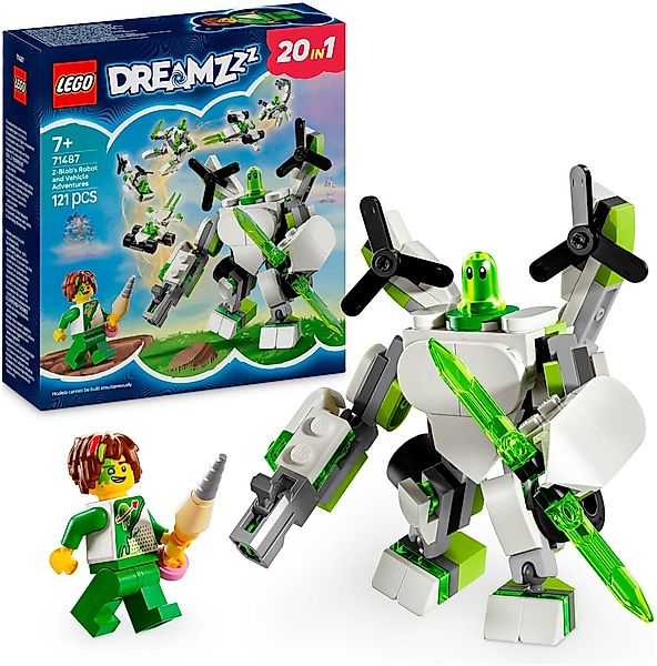 LEGO® Z-Blob's Roboter- und Fahrzeugabenteuer (71487), günstig online kaufen