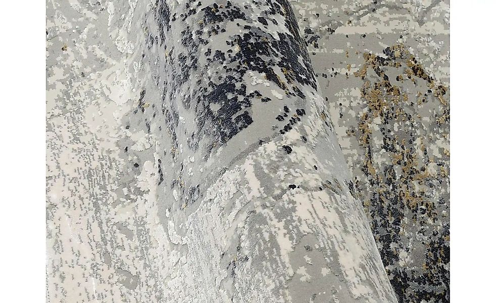 meinTeppich Kurzflorteppich  Palermo ¦ grau ¦ Synthetische Fasern ¦ Maße (c günstig online kaufen