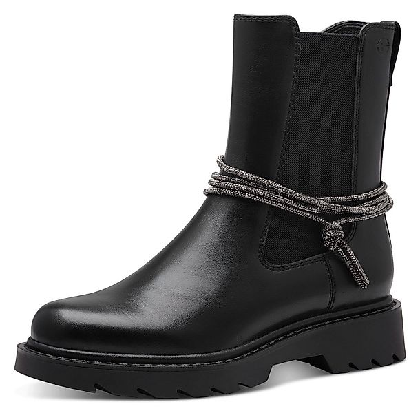 Tamaris Chelseaboots, Blockabsatz, Stiefelette mit funkelnden günstig online kaufen