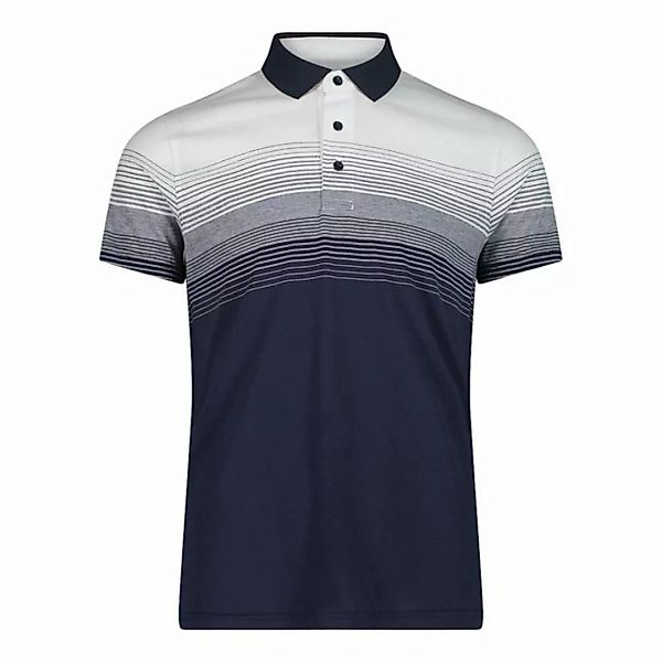 CMP Poloshirt Man Polo mit horizontalem Streifenmuster günstig online kaufen