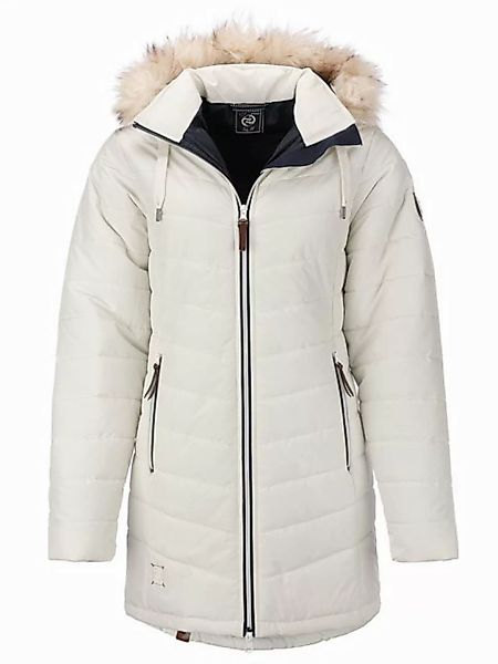 Dry Fashion Steppmantel Damen Winterjacke Steppjacke Göteborg mit abnehmbar günstig online kaufen