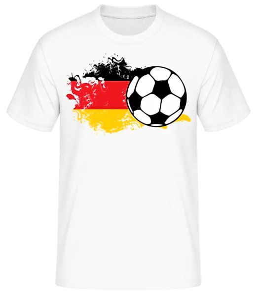 Deutschland Fahne Fußball · Männer Basic T-Shirt günstig online kaufen