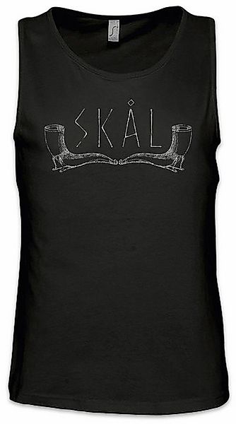 Urban Backwoods Tanktop Skal I Ärmelloses T-Shirt Trinkhorn Wikinger Drinki günstig online kaufen