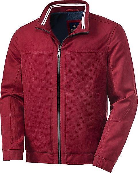 Franco Bettoni Lederimitatjacke anschmiegsame Velours-Qualität günstig online kaufen